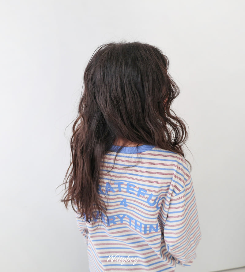 Witty Boy - Korean Children Fashion - #todddlerfashion - Great Stripe Tee - 5