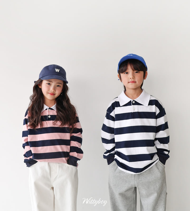 Witty Boy - Korean Children Fashion - #prettylittlegirls - School Collar Tee - 4