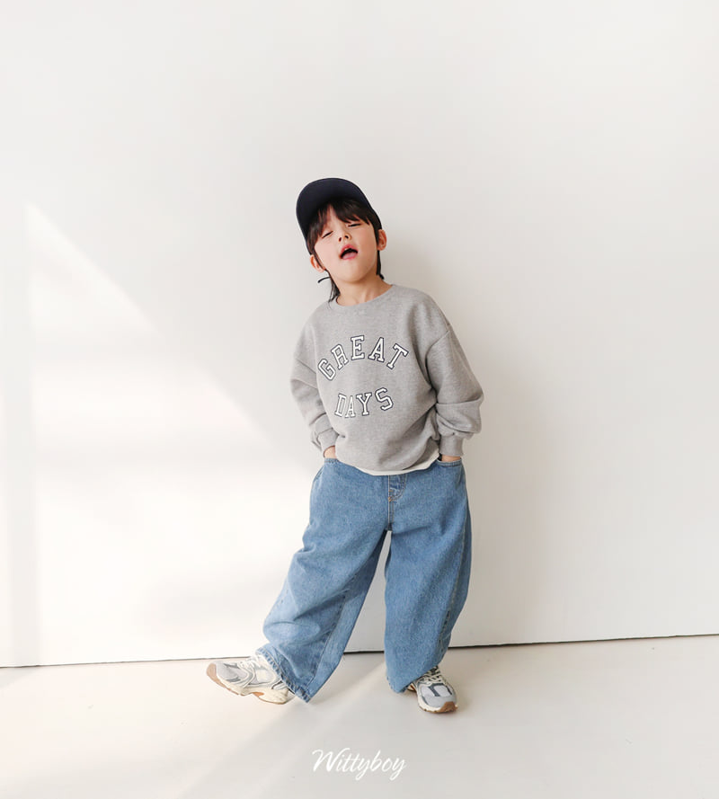 Witty Boy - Korean Children Fashion - #todddlerfashion - French Bermuda Denim Pants - 3