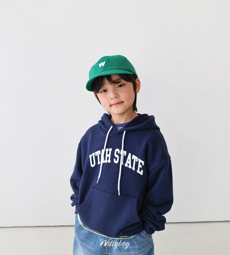 Witty Boy - Korean Children Fashion - #todddlerfashion - Utah Hoodie - 8