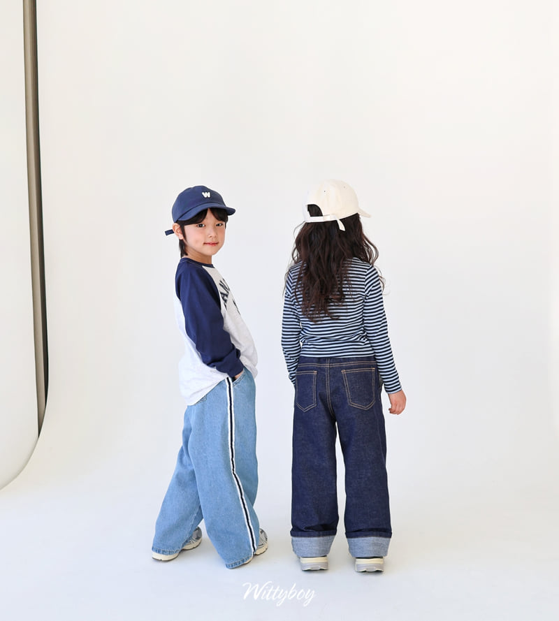 Witty Boy - Korean Children Fashion - #toddlerclothing - Selvage Denim Pants - 9