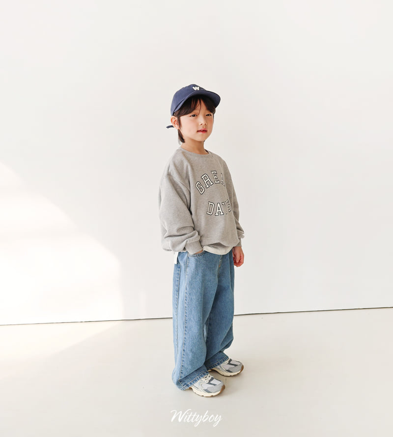 Witty Boy - Korean Children Fashion - #todddlerfashion - French Bermuda Denim Pants - 4