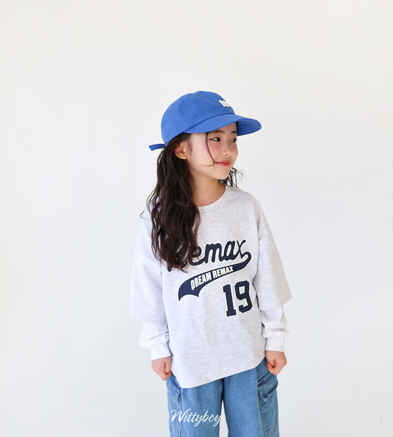 Witty Boy - Korean Children Fashion - #toddlerclothing - Remax Layered Tee - 12