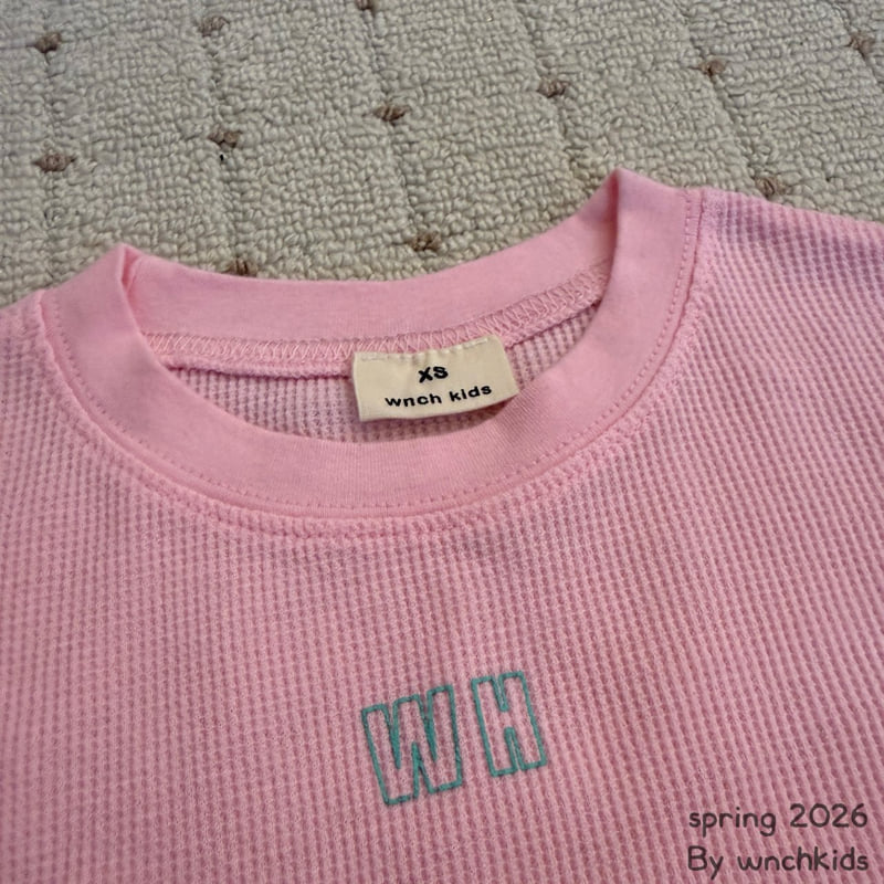 Wnch Kids - Korean Baby Fashion - #babyclothing - Waffle Tee - 9