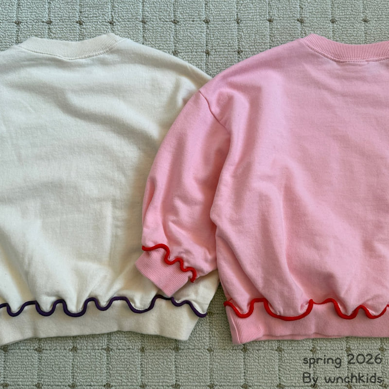 Wnch Kids - Korean Baby Fashion - #babyboutiqueclothing - Curly Sweatshirt - 4