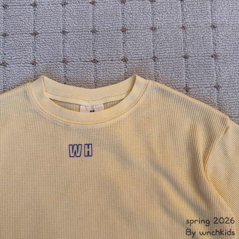 Wnch Kids - Korean Baby Fashion - #babyfashion - Waffle Tee - 10