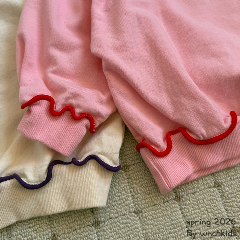 Wnch Kids - Korean Baby Fashion - #babyfashion - Curly Sweatshirt - 5
