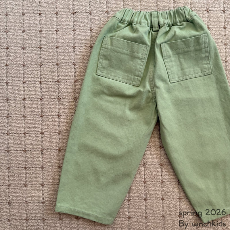 Wnch Kids - Korean Baby Fashion - #babyfever - Fresh Cotton Denim Pants - 12