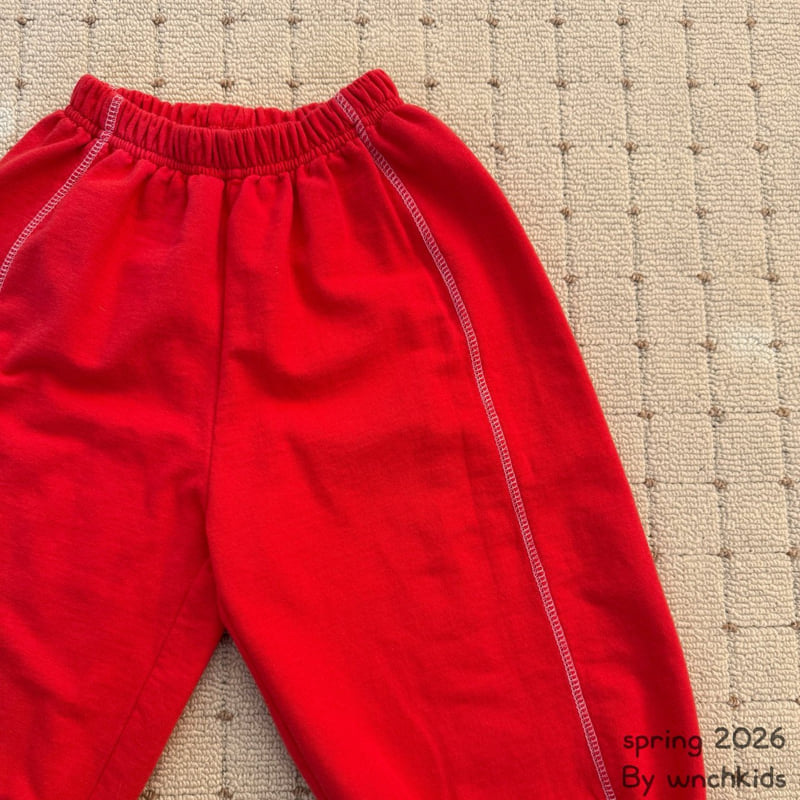 Wnch Kids - Korean Baby Fashion - #babygirlfashion - Two D Jogger Pants - 9