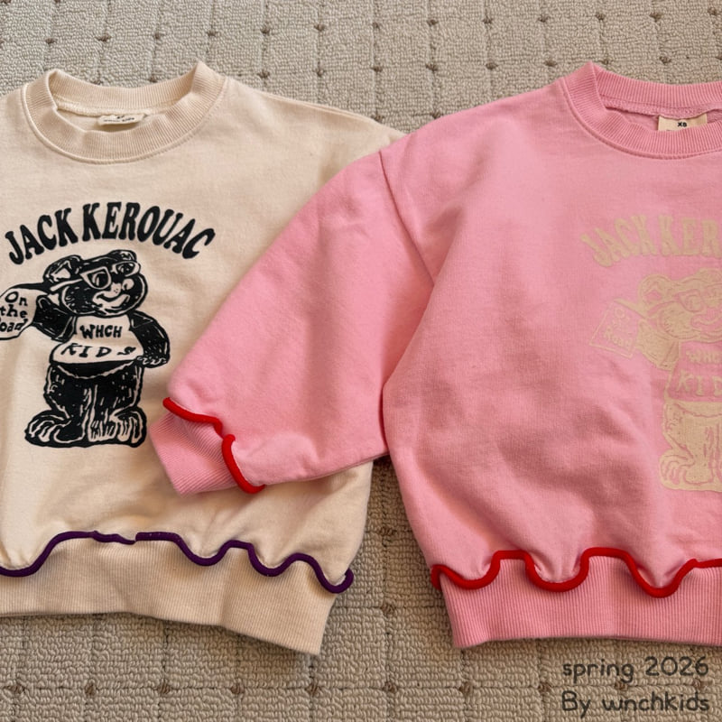 Wnch Kids - Korean Baby Fashion - #babygirlfashion - Curly Sweatshirt - 7