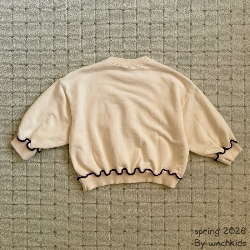 Wnch Kids - Korean Baby Fashion - #babyoutfit - Curly Sweatshirt - 11