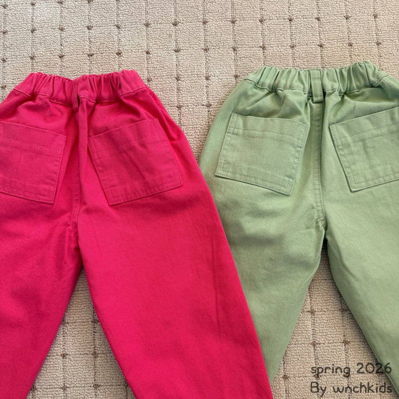 Wnch Kids - Korean Baby Fashion - #babyoutfit - Fresh Cotton Denim Pants - 4