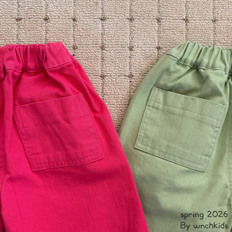Wnch Kids - Korean Baby Fashion - #onlinebabyboutique - Fresh Cotton Denim Pants - 5