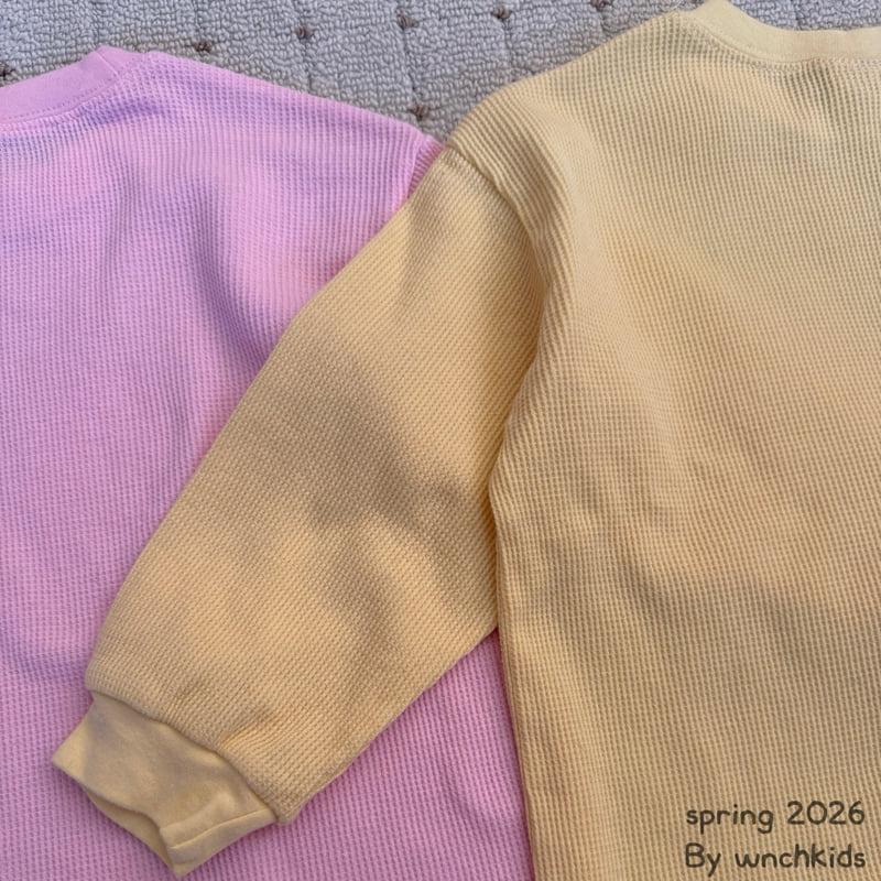 Wnch Kids - Korean Baby Fashion - #onlinebabyshop - Waffle Tee - 5