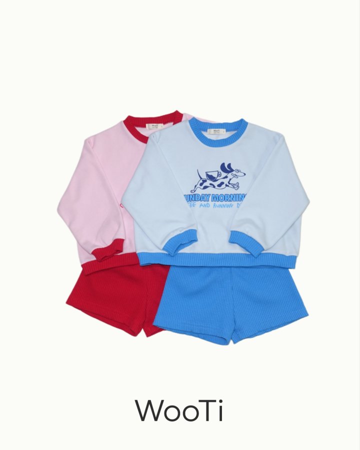 Wooti - Korean Children Fashion - #Kfashion4kids - Morning Waffle Set