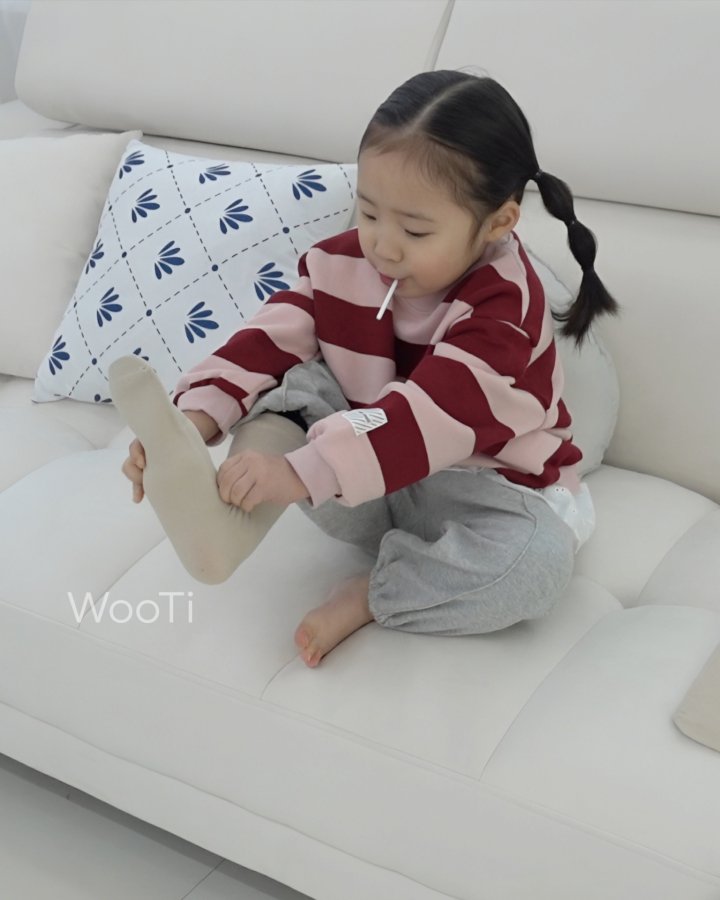 Wooti - Korean Children Fashion - #Kfashion4kids - Mare Stripe Sweatshirt - 9