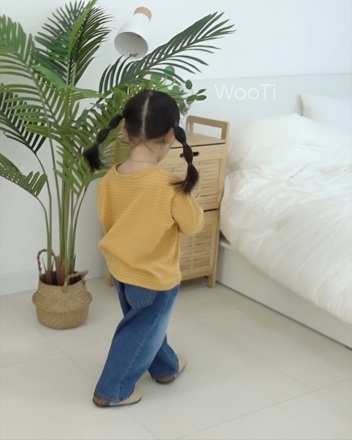 Wooti - Korean Children Fashion - #childofig - Rico Stripe Tee - 6