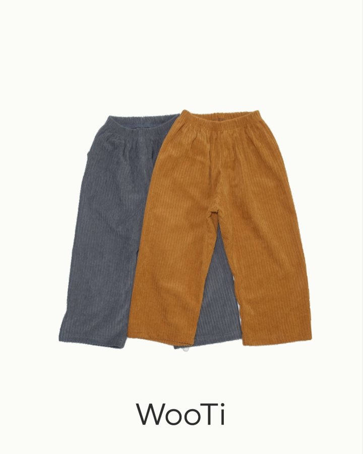 Wooti - Korean Children Fashion - #discoveringself - Mode Corduroy Pants