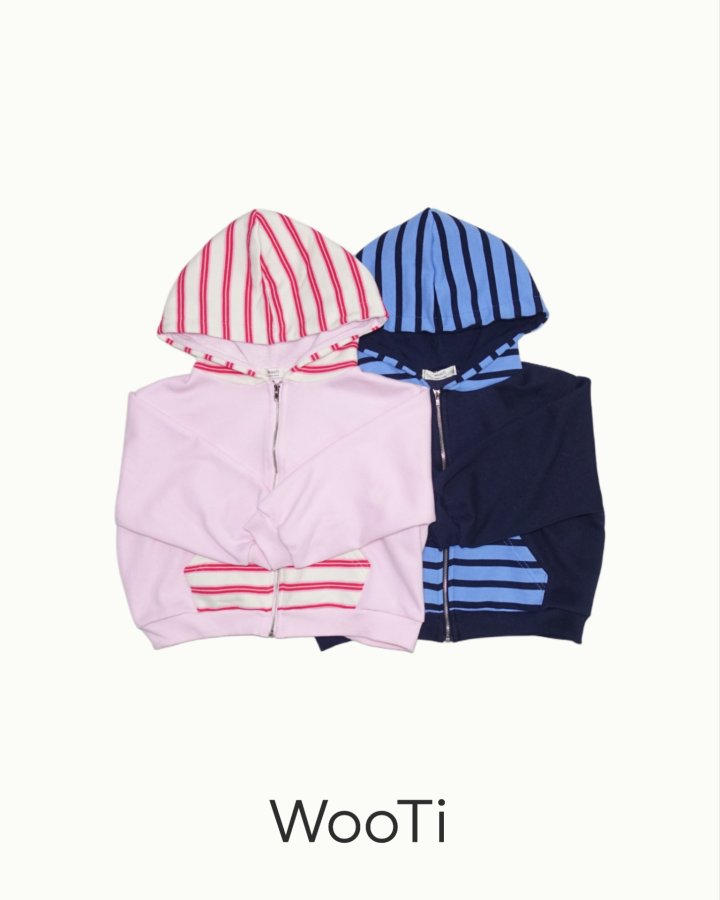 Wooti - Korean Children Fashion - #kidzfashiontrend - Pico Hood Zip-Up - 10