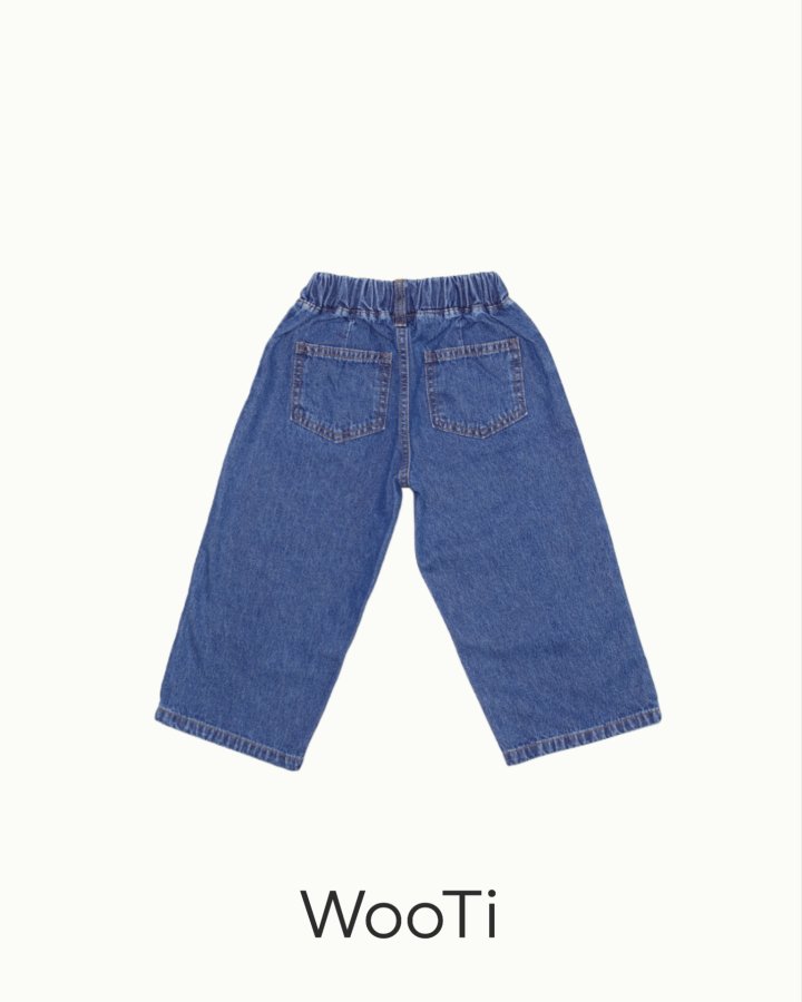 Wooti - Korean Children Fashion - #kidzfashiontrend - Move Denim Pants - 2