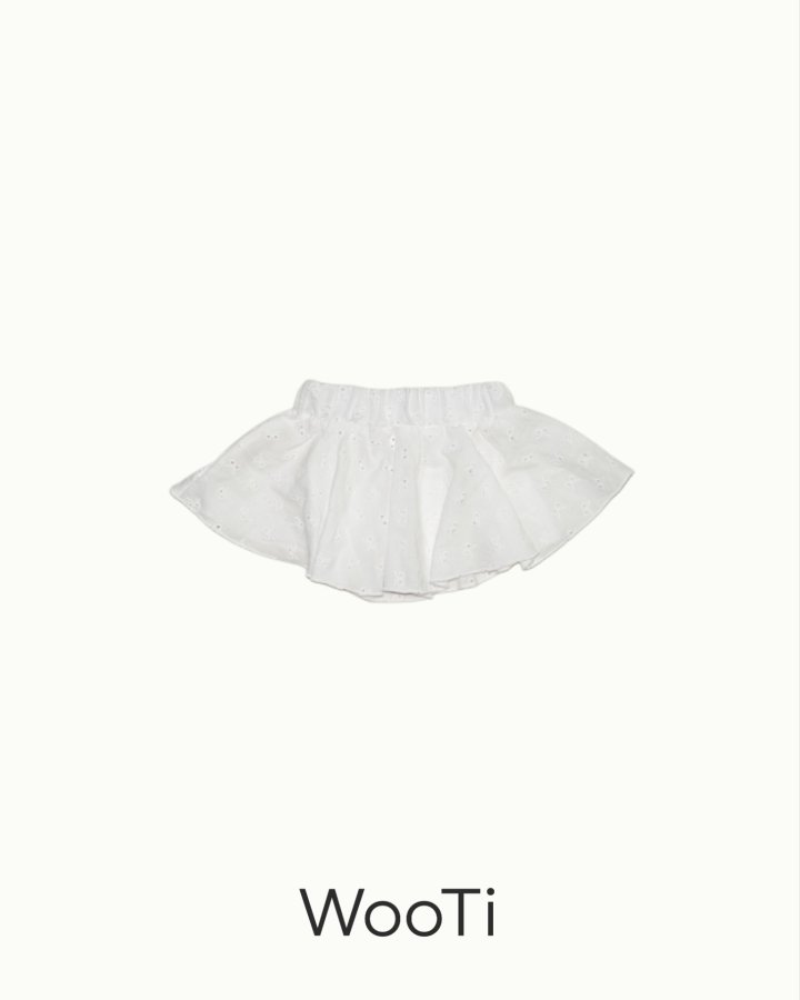 Wooti - Korean Children Fashion - #kidzfashiontrend - Ribbon Lace Skirt