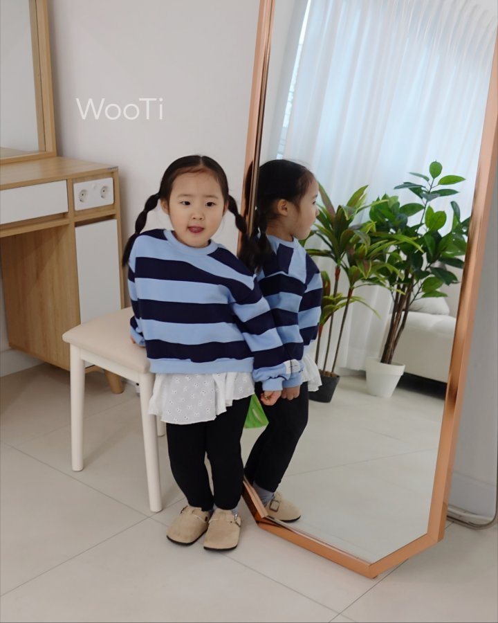 Wooti - Korean Children Fashion - #magicofchildhood - Mare Stripe Sweatshirt - 11