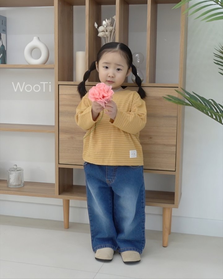 Wooti - Korean Children Fashion - #stylishchildhood - Rico Stripe Tee - 5