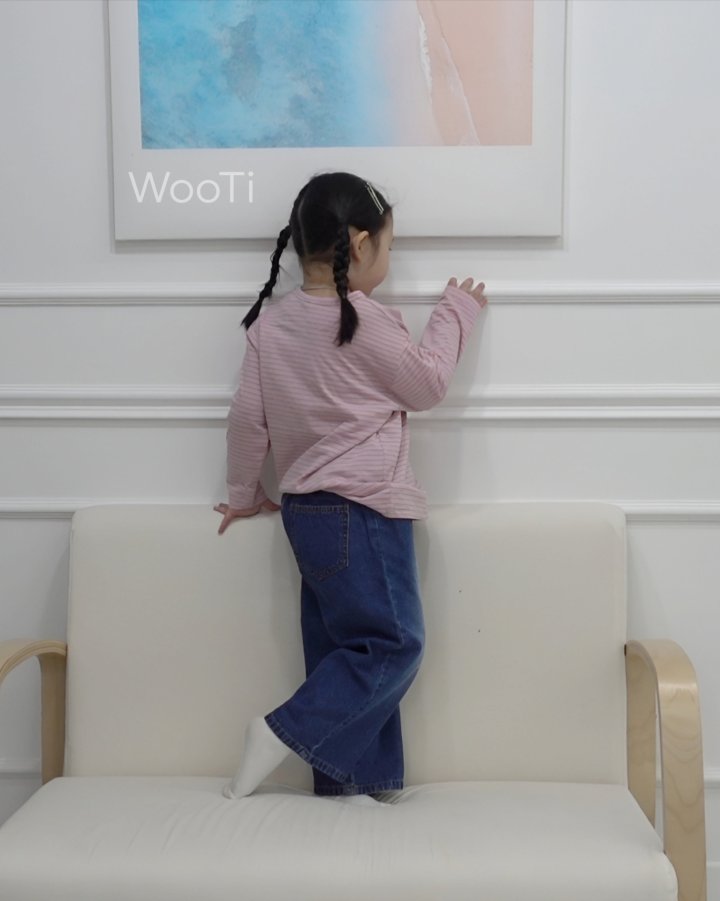 Wooti - Korean Children Fashion - #stylishchildhood - Move Denim Pants - 10