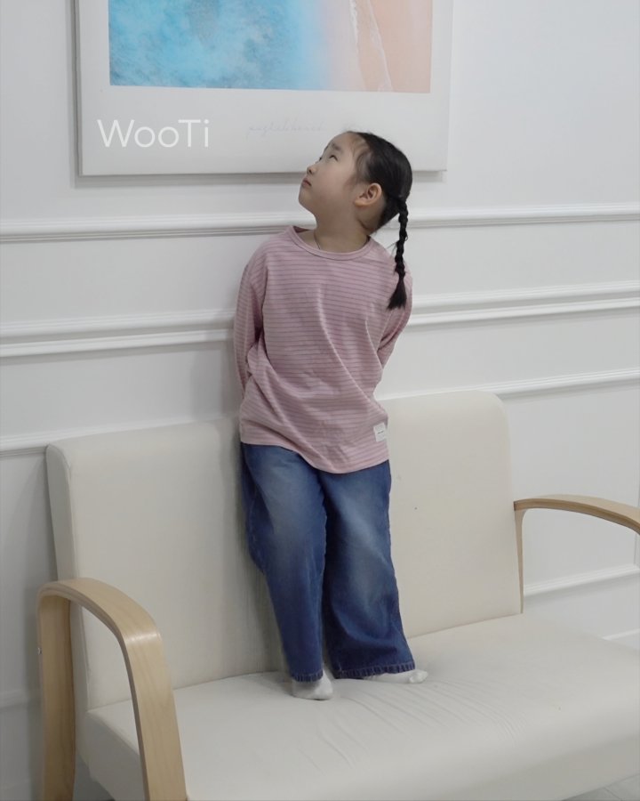 Wooti - Korean Children Fashion - #todddlerfashion - Rico Stripe Tee - 3