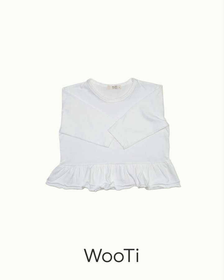 Wooti - Korean Children Fashion - #toddlerclothing - Luna Cancan Tee - 2