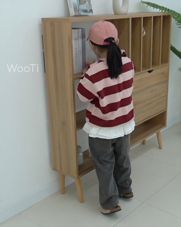 Wooti - Korean Children Fashion - #toddlerclothing - Mode Corduroy Pants - 12