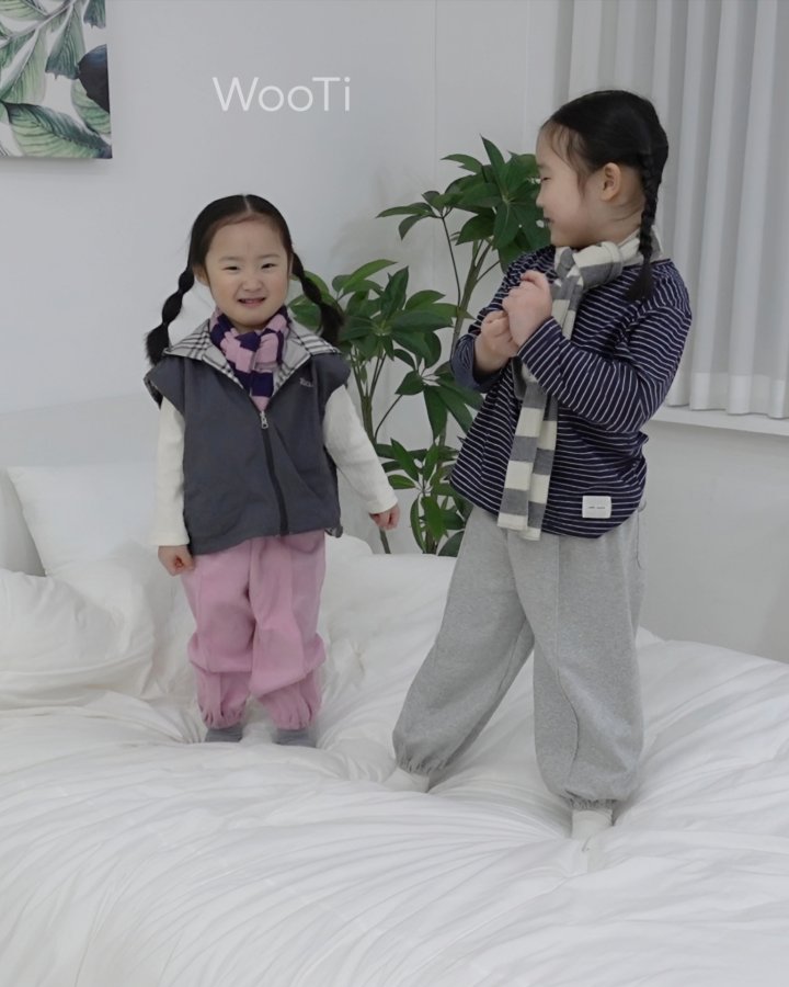 Wooti - Korean Children Fashion - #toddlerclothing - Reversible Hooded Vest - 11