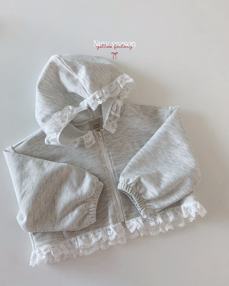 Yellow Factory - Korean Children Fashion - #discoveringself - Olive Hood Jacket - 3