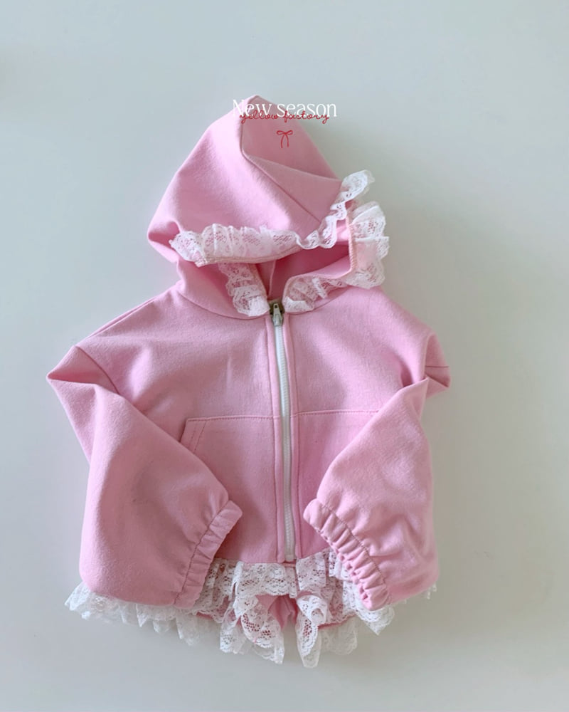 Yellow Factory - Korean Children Fashion - #discoveringself - Olive Hood Jacket - 4