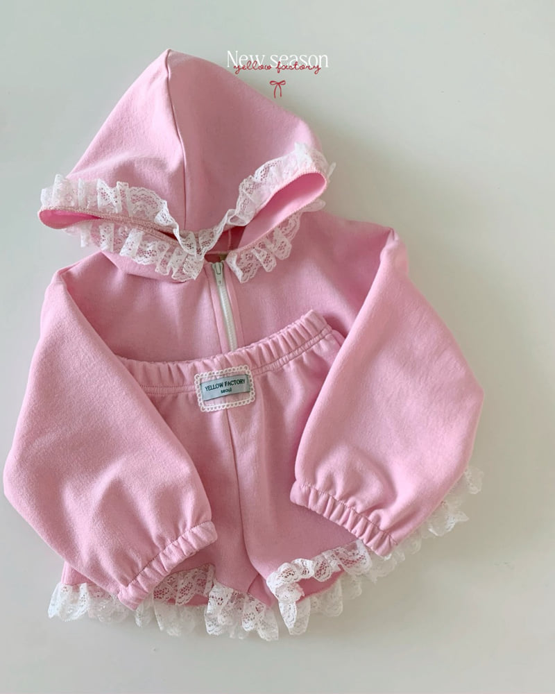Yellow Factory - Korean Children Fashion - #kidsshorts - Olive Hood Jacket - 5