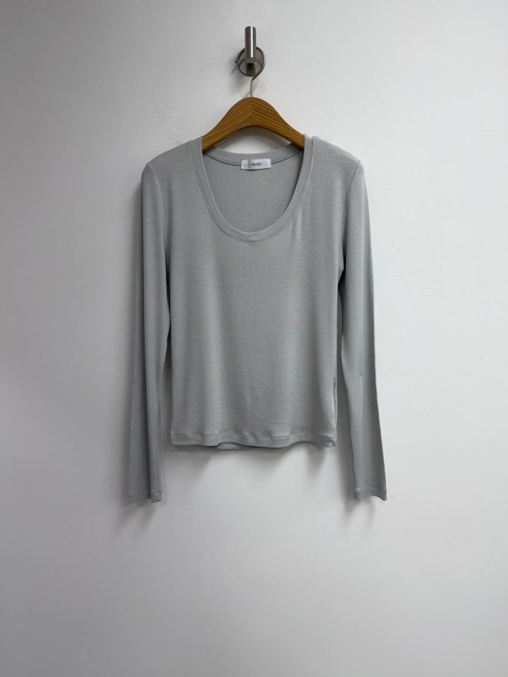 Yikho - Korean Women Fashion - #momslook - Lisa Long Sleeve Tee - 8