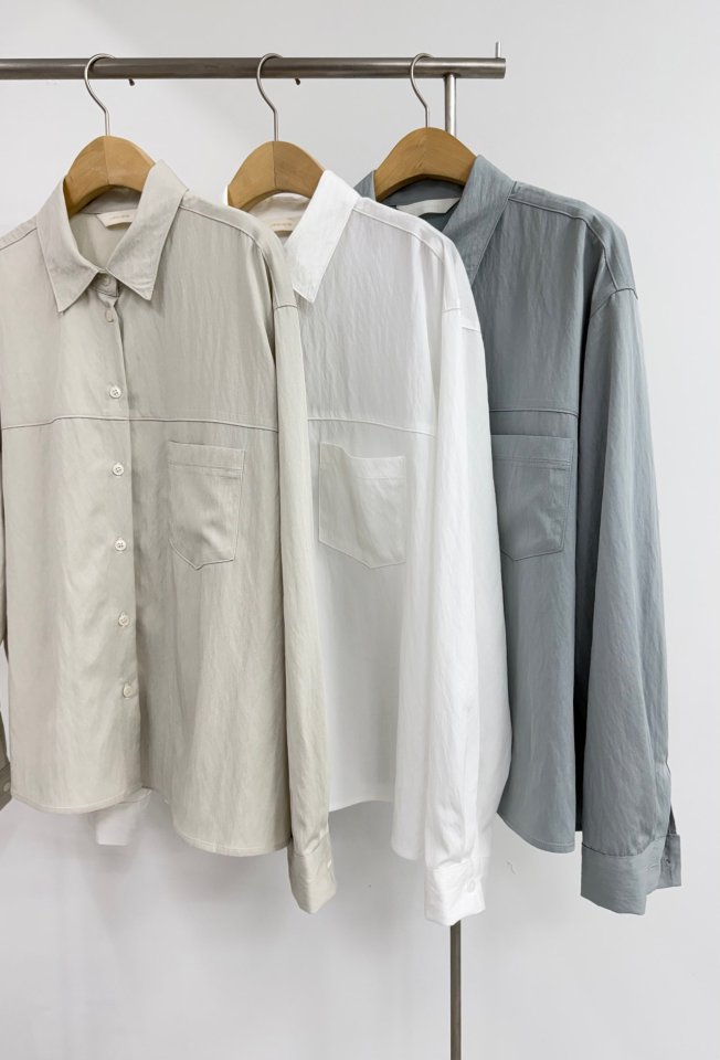 Yikho - Korean Women Fashion - #momslook - Land Shirt - 3