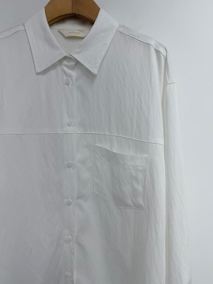 Yikho - Korean Women Fashion - #momslook - Land Shirt - 6