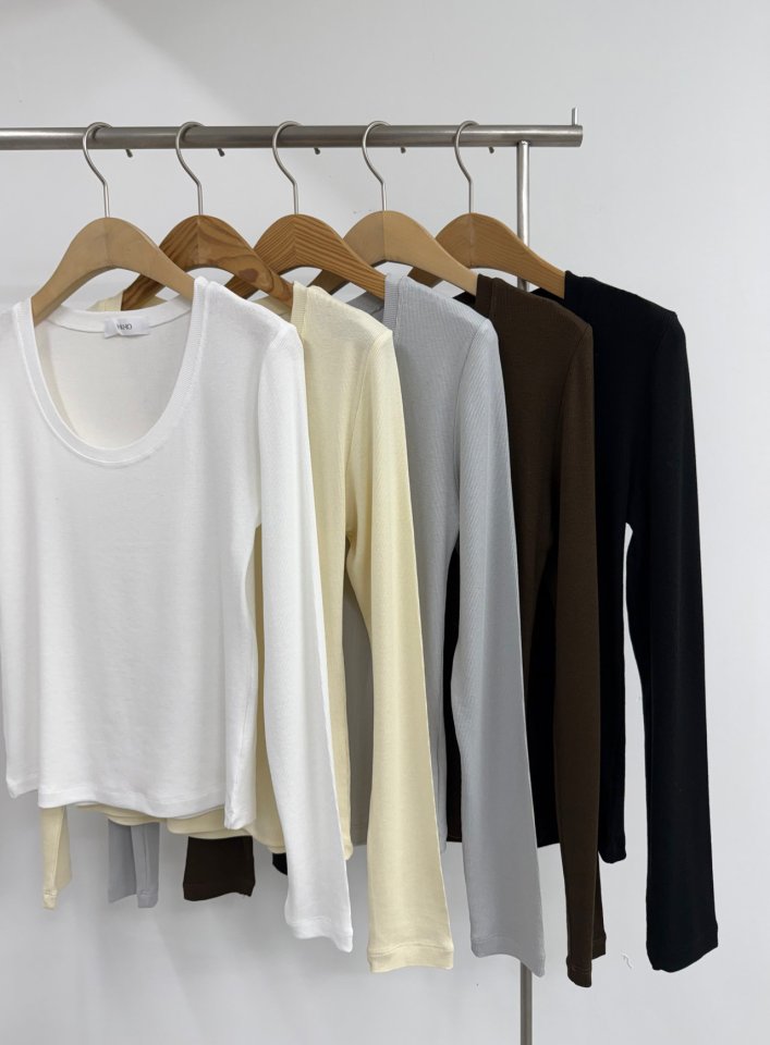 Yikho - Korean Women Fashion - #womensfashion - Lisa Long Sleeve Tee - 3