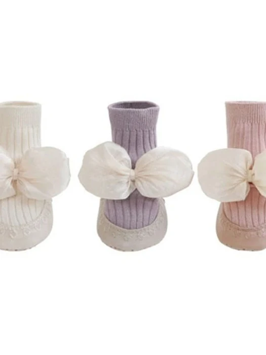 Sha Ribbon First-Step Shoes