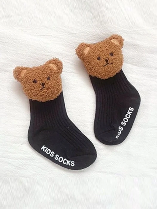 Big Bear Ribbed Socks