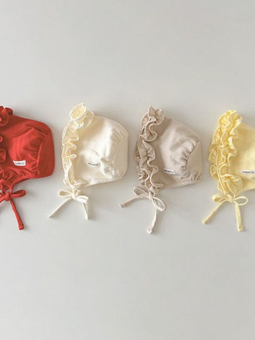 Cotton Frill Bonnet