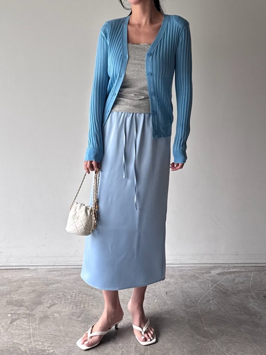 Color Satin Skirt Color Satin Skirt