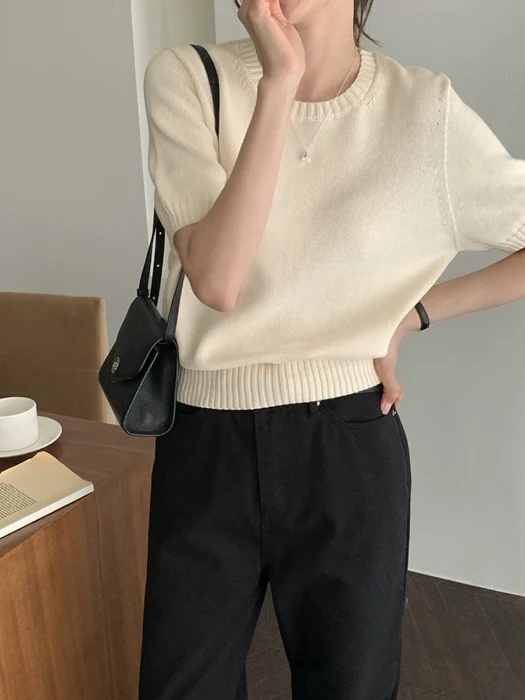 Eddie Cotton Short Sleeve Knit Eddie Cotton Short Sleeve Knit