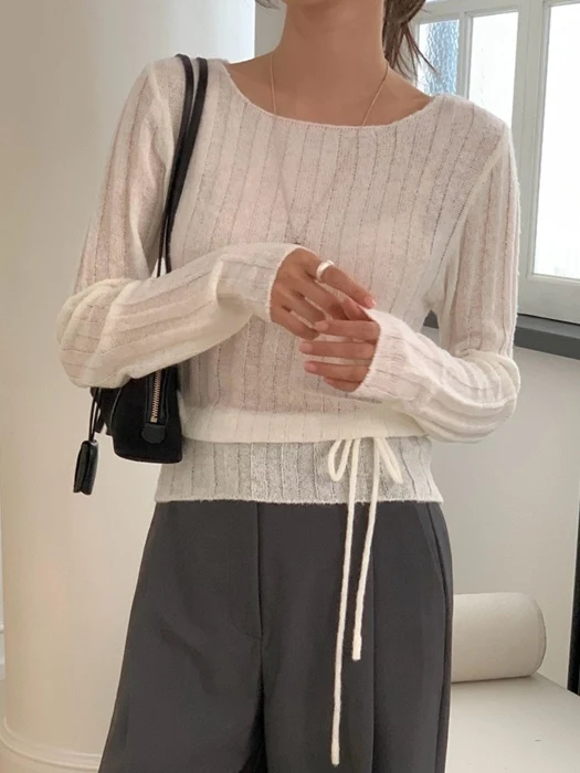 Odd Mohair String Knit Odd Mohair String Knit