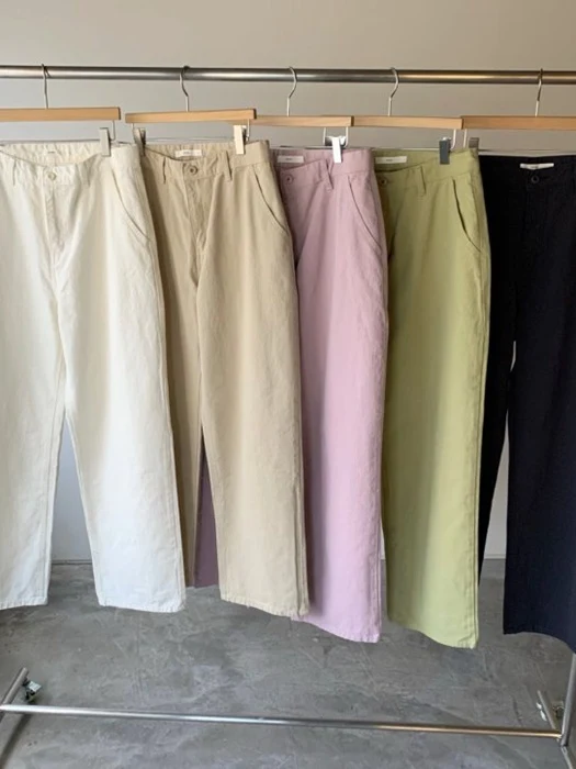 Cotton Washed Pants Cotton Washed Pants