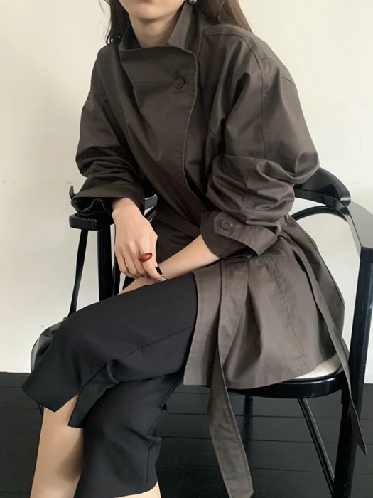 Leaf Field Trench Coat Leaf Field Trench Coat