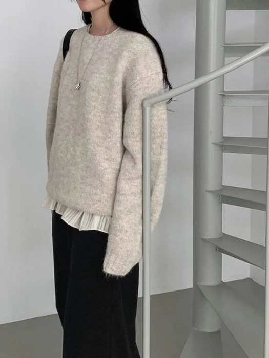 Brushed Loose Knit Brushed Loose Knit