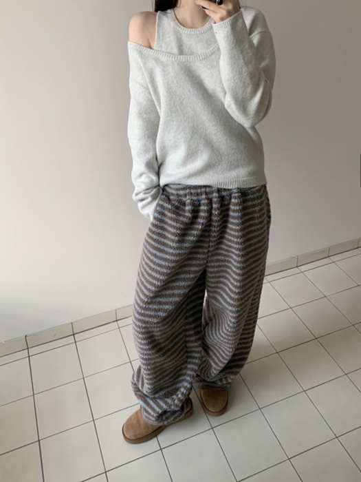 Stripe Dumble Two-Way Pants Stripe Dumble Two-Way Pants
