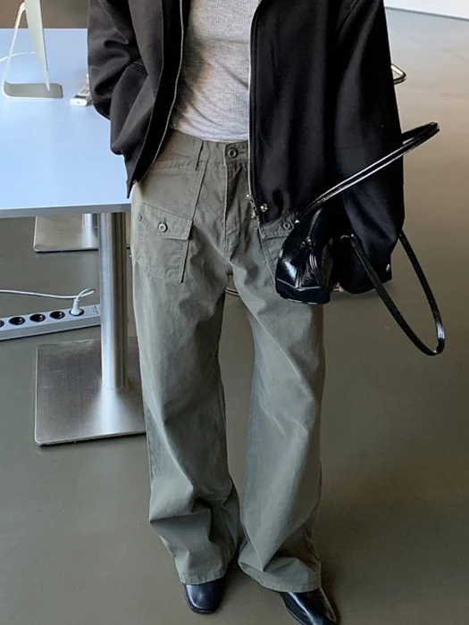 Peach Double Pocket Pants Peach Double Pocket Pants